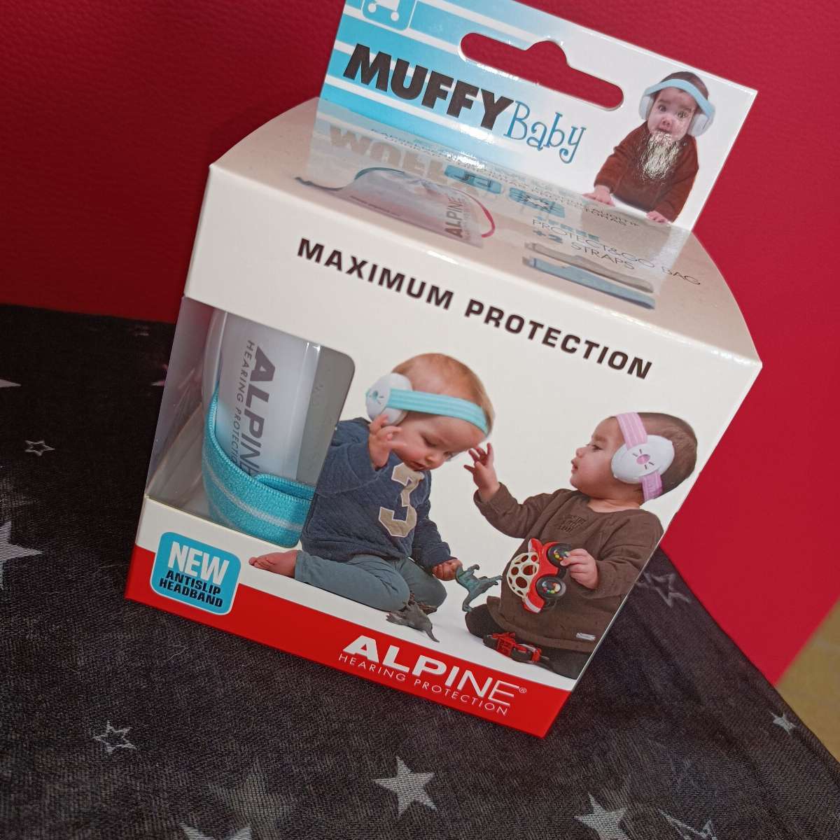 Casque anti-bruit : Alpine Muffy baby bleu