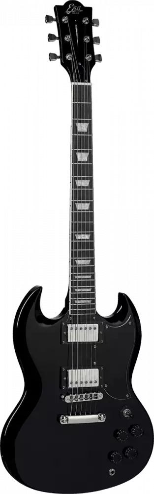 Guitare Eko type SG DV10BLACK